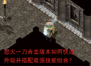 怒火一刀合击版本如何快速升级并搭配最强技能组合? 怒火一刀合击版本如何快速升级并搭配最强技能组合?