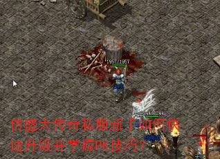 仿盛大传奇私服新手如何快速升级并掌握PK技巧? 仿盛大传奇私服新手如何快速升级并掌握PK技巧?