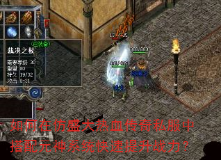 如何在仿盛大热血传奇私服中搭配元神系统快速提升战力? 如何在仿盛大热血传奇私服中搭配元神系统快速提升战力?