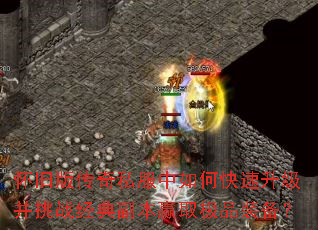 怀旧版传奇私服中如何快速升级并挑战经典副本赢取极品装备? 怀旧版传奇私服中如何快速升级并挑战经典副本赢取极品装备?