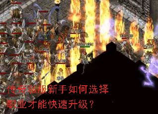 传奇私服新手如何选择职业才能快速升级? 传奇私服新手如何选择职业才能快速升级?