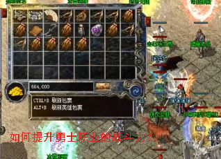 如何提升勇士职业的战斗力? 如何提升勇士职业的战斗力?