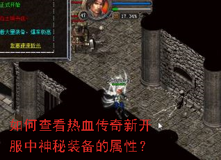 如何查看热血传奇新开服中神秘装备的属性? 如何查看热血传奇新开服中神秘装备的属性?
