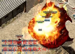 小怪物也能逆袭?如何利用它们成为传奇大神? 小怪物也能逆袭?如何利用它们成为传奇大神?