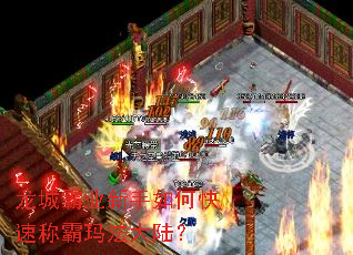 龙城霸业新手如何快速称霸玛法大陆? 龙城霸业新手如何快速称霸玛法大陆?