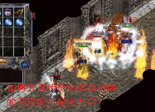 如何开启传奇私服单机版的无限刷宝秘密之门? 如何开启传奇私服单机版的无限刷宝秘密之门?