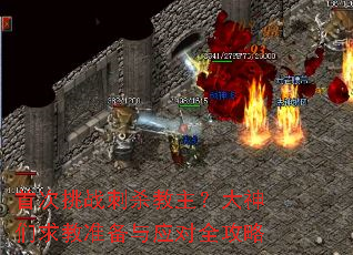首次挑战刺杀教主?大神们求教准备与应对全攻略 首次挑战刺杀教主?大神们求教准备与应对全攻略