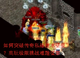 如何突破传奇私服技术壁垒?高玩极限挑战难题征集 如何突破传奇私服技术壁垒?高玩极限挑战难题征集