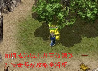 如何成为城主并高效赚钱?传奇游戏攻略全解析 如何成为城主并高效赚钱?传奇游戏攻略全解析