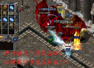 赤月峡谷广场药店NPC如何助你快速提升战力? 赤月峡谷广场药店NPC如何助你快速提升战力?