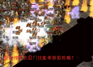 复古传奇白日门技能书获取攻略? 复古传奇白日门技能书获取攻略?