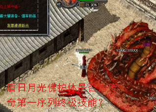 盾日月光佛护体是否为传奇第一序列终极技能? 盾日月光佛护体是否为传奇第一序列终极技能?