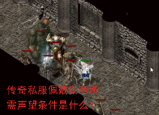 传奇私服佩戴勋章所需声望条件是什么? 传奇私服佩戴勋章所需声望条件是什么?