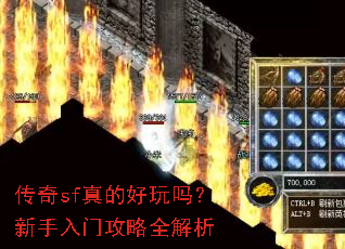 传奇sf真的好玩吗?新手入门攻略全解析 传奇sf真的好玩吗?新手入门攻略全解析