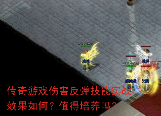 传奇游戏伤害反弹技能实战效果如何?值得培养吗? 传奇游戏伤害反弹技能实战效果如何?值得培养吗?