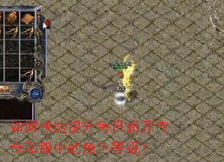 如何快速提升每日新开传奇私服中的角色等级? 如何快速提升每日新开传奇私服中的角色等级?